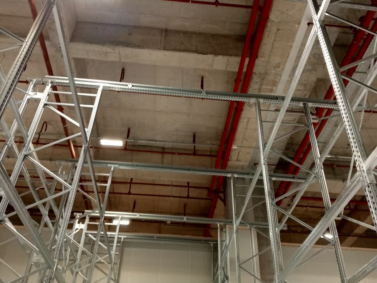 Rack structure detail
